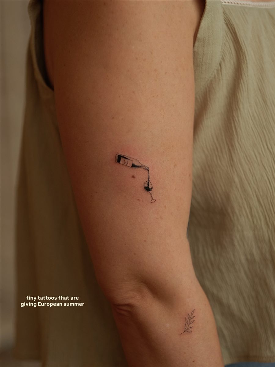 tiny symbol arm tattoo for women summer 2026