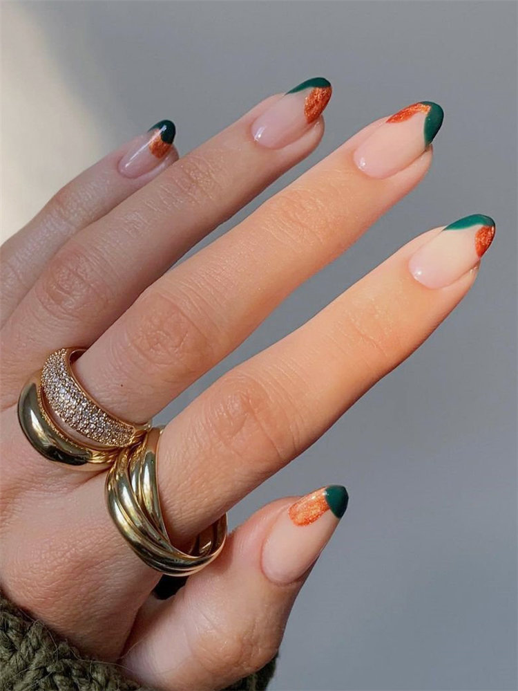 Best Green Nails Ideas for Winter in 2021