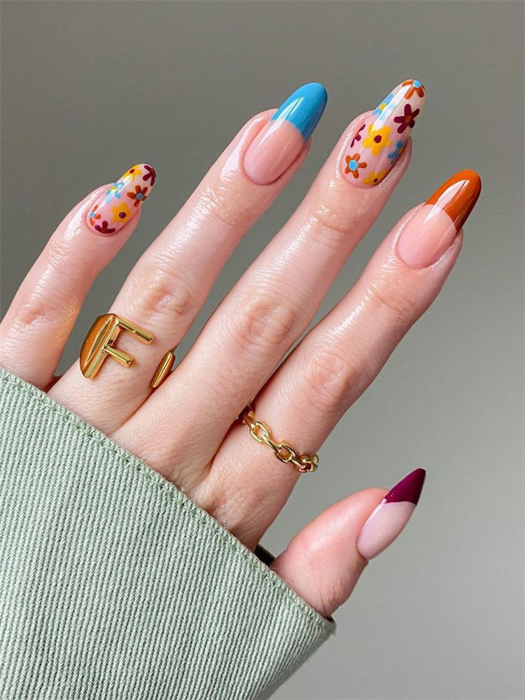 25 Trendy Almond Nail Designs for Winter 2021