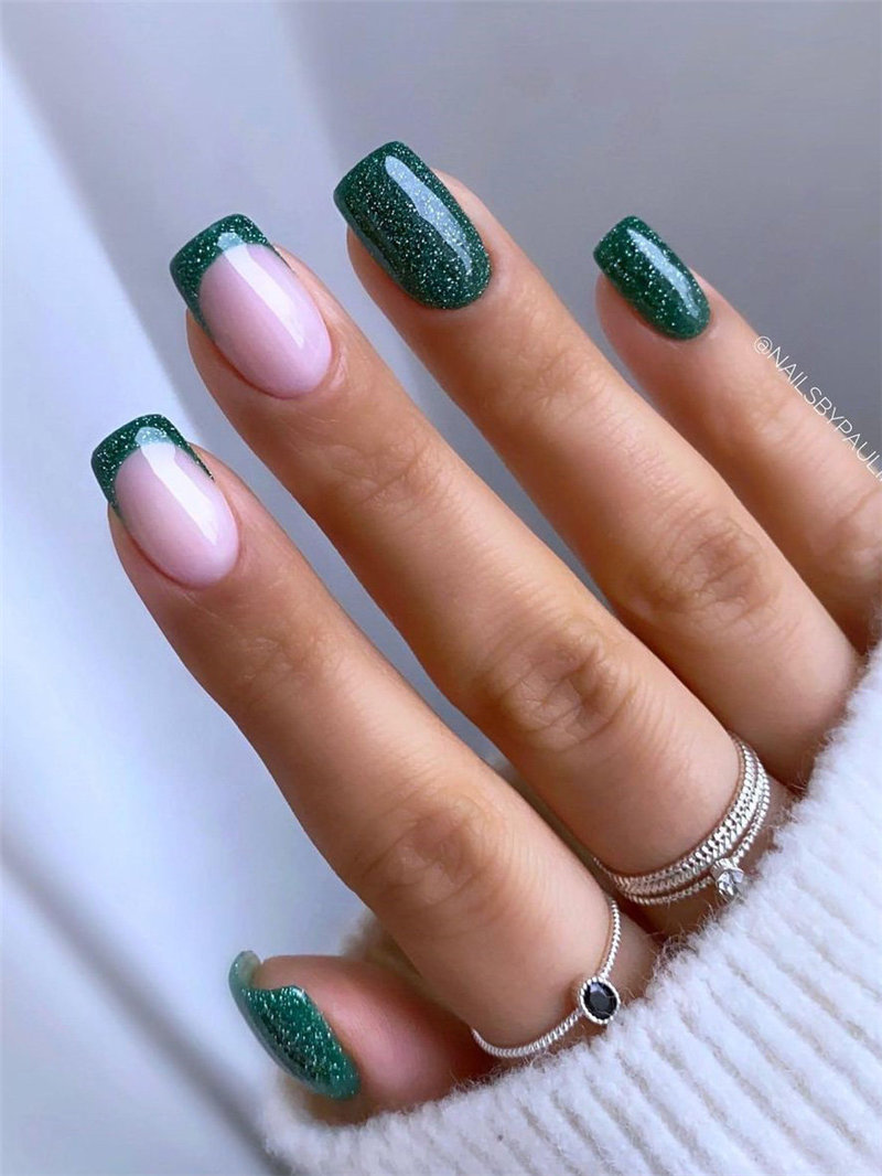 Awsome French tips nails, french manicure, french nails 2022 trends, french nail art ideas, #nailsdesign #frenchnails #nails #nailart #frenchtips