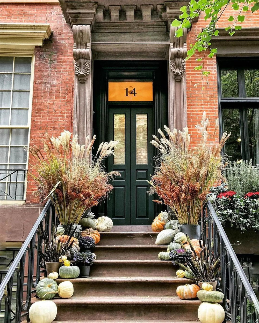 Fall front porch decor ideas