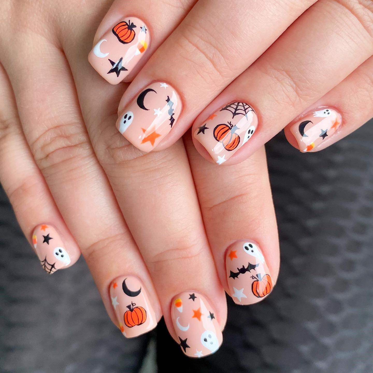 Halloween Nail Art Designs Ideas