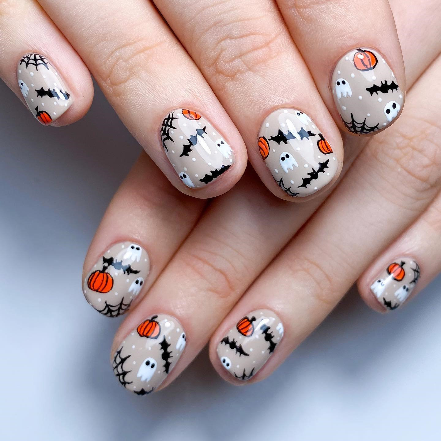 Halloween Nail Art Designs Ideas