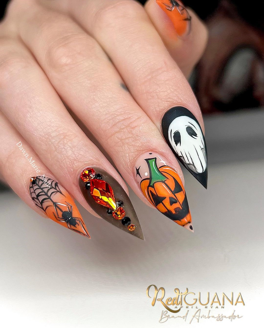 Halloween Nail Art Designs Ideas