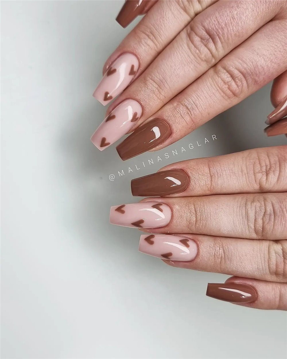 Brown Nail Designs