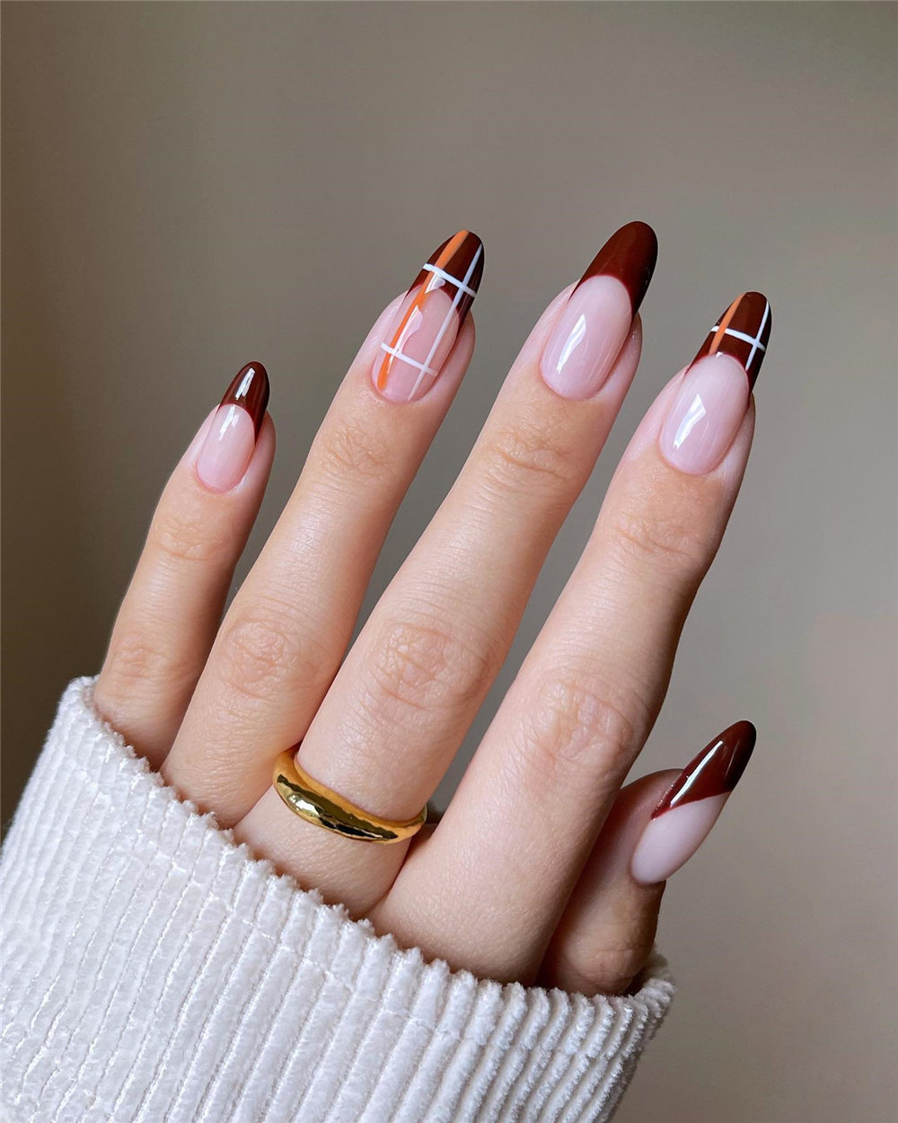 Brown Nail Designs