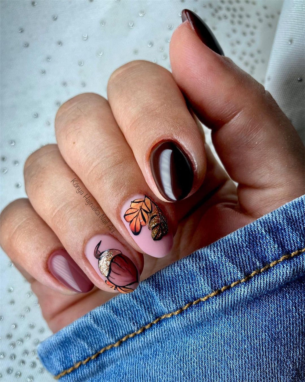 Brown Nail Designs