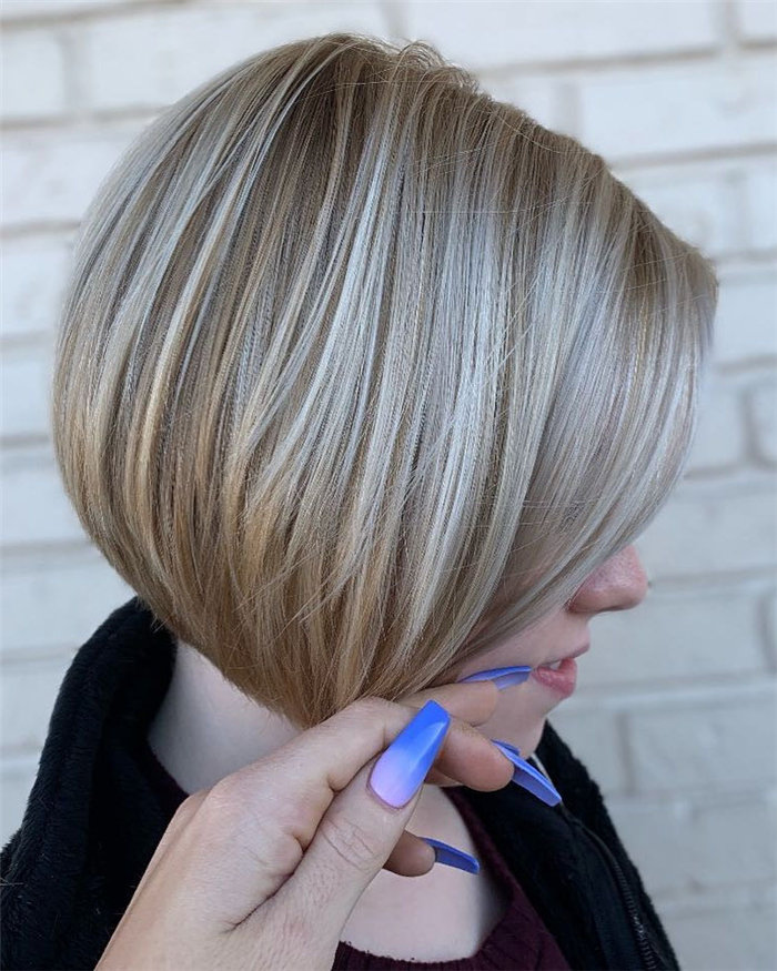 Hottest Short Bob Hairstyle Inspiration 2021, #ShortBobHairstyle, #BobHairstyle, #BobHaircut