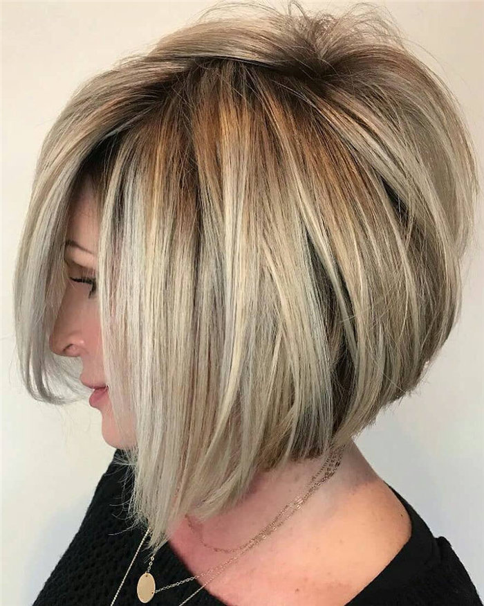 Hottest Short Bob Hairstyle Inspiration 2021, #ShortBobHairstyle, #BobHairstyle, #BobHaircut