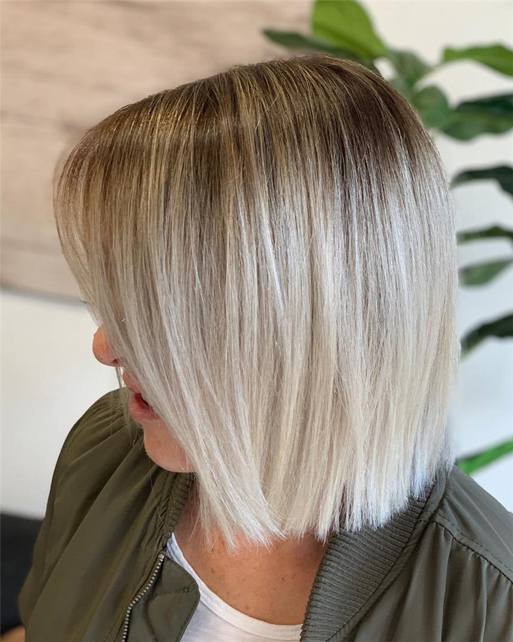 Chic and Stylish Bob Haircuts and Colors for Special Look of 2021; Bob haircut; Bob hairstyles; Haircut; hairstyle #BobHaircut #Hairstyles #Haircut; #BobHairstyles 