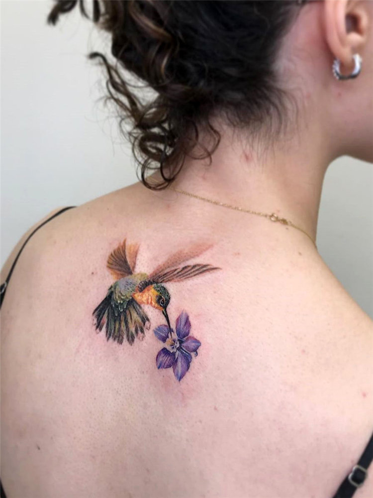 Watercolor tattoo ideas for women, include flower tattoo, butterfly tattoos, and lavender tattoo design and more. If you want to try watercolor tattoos, you can browse our website from time to time. #watercolortattoo #tattooideas #tattoodesigns