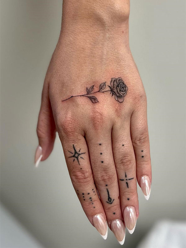 Rose Tattoo Ideas for Women