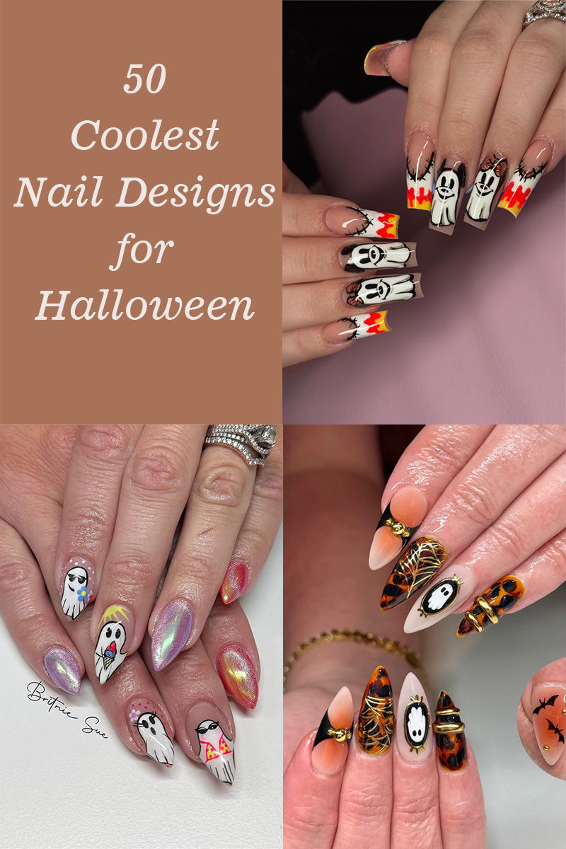 50 Coolest Nail Designs for Halloween 2025