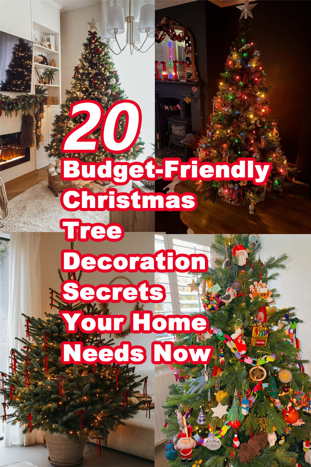 20 Budget-Friendly Christmas Tree Decoration Secrets Your Home Needs Now